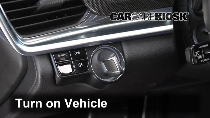 2018 Porsche Panamera 4 E-Hybrid 2.9L V6 Turbo Huile Vérifier le niveau de l'huile